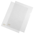 Comix niedriger Preis hoher Qualität A4 transparenter L-Form-Kunststoff-Taschenordner / Dateiordner